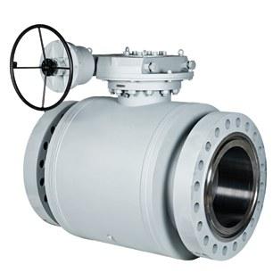 Trunnion ball valve
