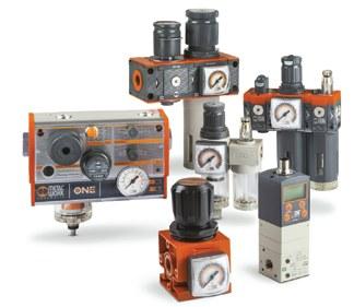 Filter, regulator and lubricator units