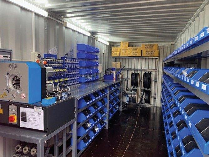 Hose fabrication workshop