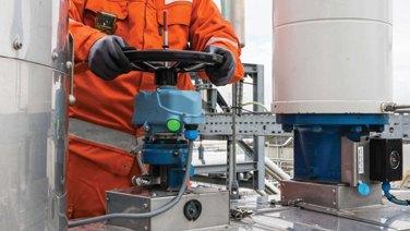 Valve interlocks on site